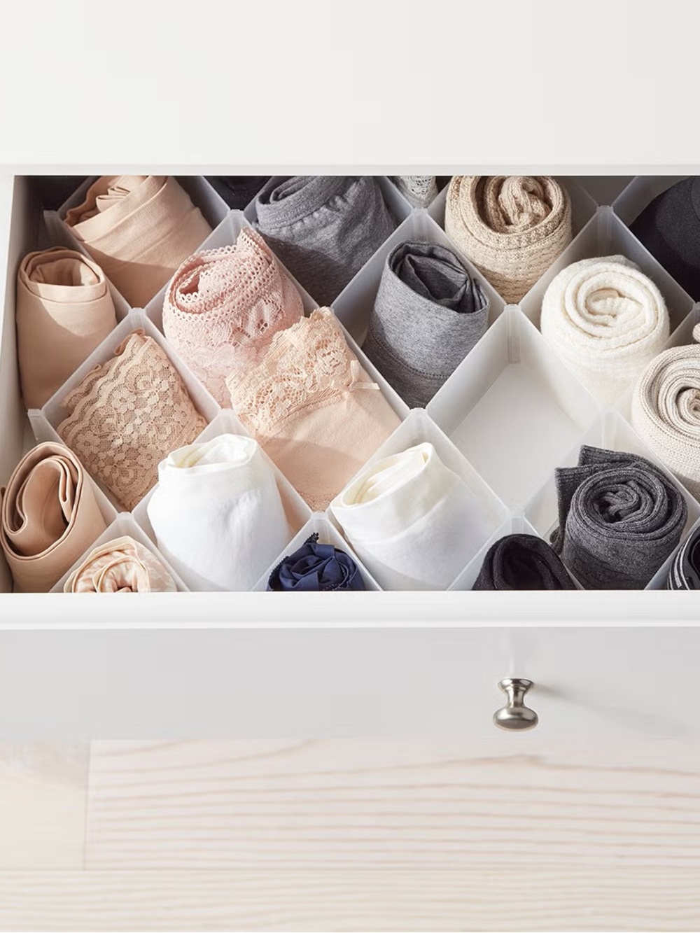 Target Drawer Organizer Grid Insert - White